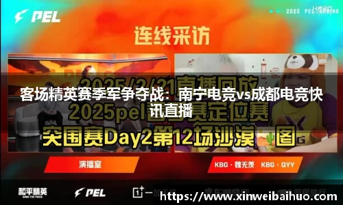 客场精英赛季军争夺战：南宁电竞vs成都电竞快讯直播